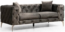 Diivan Hanah Home Como 2, 197 x 90 x 73 cm, tumehall