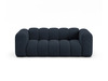 Sofa Micadoni Lupine, 200 x 95 x 70 cm, 2-kohaline, tumesinine