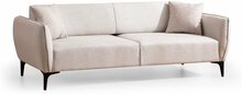 Diivan Hanah Home Belissimo, 220 x 95 x 67 cm, valge