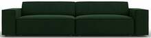 Diivan Micadoni Home Jodie 4-kohaline, 244 x 102 x 70 cm, Bluvel 78, tumeroheline