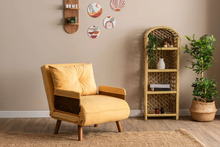 Tugitool Hanah Home Cosmo Single, 77 x 70 x 82 cm, sinepikollane