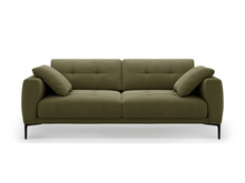 Sofa Micadoni Home Bemy, 230 x 102 x 86 cm, 4-kohaline, roheline