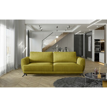 Diivanvoodi NORE Megis 10, 95 x 250 x 90 cm, kollane