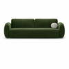 Sofa-bed Tonale Cosmopolitan Design COS3SF, 262 cm, Magic Velvet 2295, roheline, panipaigaga