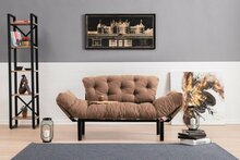 Diivan Atelier Del Sofa Nitta, 2-kohaline, 859FTN2866, helepruun