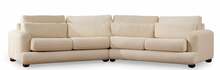 Diivan Hanah Home River 4, 105 x 330 x 90 cm, parem, helepruun