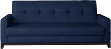Diivan Nore Selene, 87 x 216 x 93 cm, tumesinine