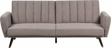 Diivanvoodi Beliani Vimmerby, helepruun, 80 x 212 x 90 cm