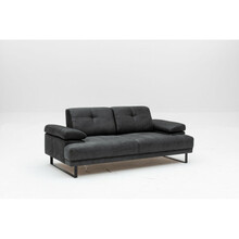 Diivan Hanah Home Mustang, 199 x 99 x 83 cm, antratsiit