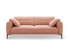 Sofa Micadoni Home Bemy, 230 x 102 x 86 cm, 4-kohaline, roosa