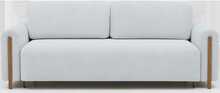 Diivan Eltap Arcadova Royal 03, helehall, 244 x 97 x 97 cm