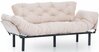 Diivanvoodi Hanah Home Nitta Triple, 49 x 227 x 75 cm, kreem