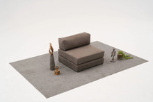 Diivan Hanah Home Comfort, 1-kohaline, 95 x 75 x 95 cm, hall