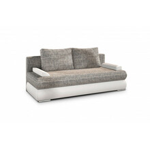 Diivan Eltap Milo Berlin 01, 95 x 213 x 90 cm, hall/valge