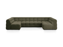 Nurgadiivan Micadoni Kendal, U-kujuline, 372 x 203 x 79 cm, Amazon Green