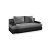 Diivan Nore Milo, 95 x 213 x 90 cm, must/hall