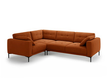 Nurgadiivan Micadoni Home Bemy, 290 x 200 x 86 cm, 4-kohaline, Terracotta, vasakpoolne