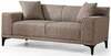 Diivan Hanah Home Petra 2, 69 x 163 x 86 cm, pruun
