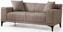 Diivan Hanah Home Petra 2, 69 x 163 x 86 cm, pruun
