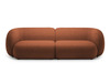 Mooduldiivan Micadoni Home Kate, 4-kohaline, 243 x 99 x 76 cm, oranž