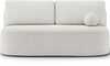 Diivanvoodi Eltap Lilana Royal 01, 193 x 96 x 93 cm, valge