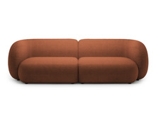 Mooduldiivan Micadoni Home Kate, 4-kohaline, 243 x 99 x 76 cm, oranž