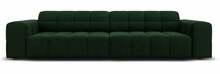 Diivan Micadoni Home Jennifer Velvet, 244 x 102 x 70 cm, tumeroheline