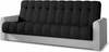 Diivanvoodi NORE Garett 04, 85 x 210 x 90 cm, must/valge