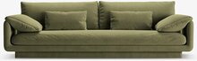 Diivan Micadoni Torino 4S, 250 x 103 x 89 cm, Casino Forest, roheline