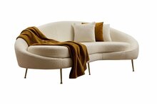 Kolmekohaline diivan Atelier Del Sofa Eses, beež, Bouclett