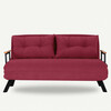 Diivanvoodi Sando 2-Seater, punane, maroon