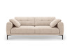 Sofa Micadoni Home Bemy, 230 x 102 x 86 cm, 4-kohaline, beež