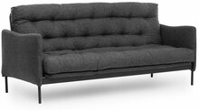 Diivanvoodi Atelier Del Sofa Renge, 200 x 82 x 92 cm, kreemjas/tumehall