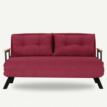 Diivanvoodi Sando 2-Seater, punane, maroon