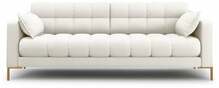 Diivan Micadoni Home Mamaia 4 Seats, beež, 217 x 96 x 75cm
