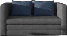 Diivan Eltap Neva Soro 93, 70 x 132 x 65 cm, sinine/tumehall