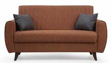 Diivanvoodi Hanah Home Alkon, 158 x 77 x 86 cm, punane