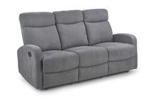 Diivan Halmar Oslo 3S, recliner, tumehall