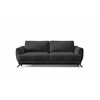 Diivanvoodi NORE Megis 20, 95 x 250 x 90 cm, tumehall