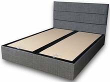 Voodi Kalune Design Bed Base & Headboard Double, 160 x 200 cm, hall, ilma madratsita