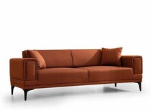 Diivanvoodi Atelier Del Sofa Horizon, 230 x 95 x 77 cm, punane