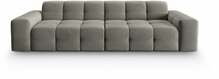 Diivan Micadoni Home Kendal Velvet 4 Seats, 255 x 103 x 79 cm, Magic Velvet 2241, tumehall