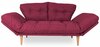 Diivanvoodi Hanah Home Nina Daybed GR105, 120 x 60 x 40 cm, punane