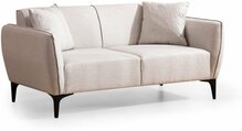Diivan Belissimo, 2-kohaline, 180 x 95 x 67 cm, valge, Balcab Home