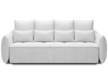 Diivanvoodi Eltap Weltton, 242 x 106 x 94 cm, valge