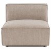 Mooduldiivan Atelier Del Sofa Sora O1, 104 x 96 x 70 cm, liivabeež