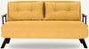 Diivanvoodi Hanah Home Sando, 78 x 133 x 78 cm, sinepikollane