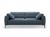 Sofa Micadoni Home Bemy, 230 x 102 x 86 cm, 4-kohaline, tumesinine