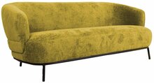 Diivan Home4you Gemala, 200 x 84 x 82 cm, kollane