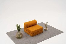 Ükohaline diivan Hanah Home, 95 x 75 x 95 cm, oranž